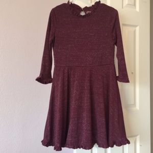 Girls glitter dress